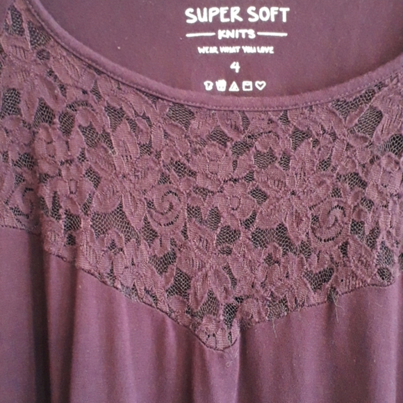 Torrid Super Soft Knits Sharkbite Tunic - Picture 7 of 8